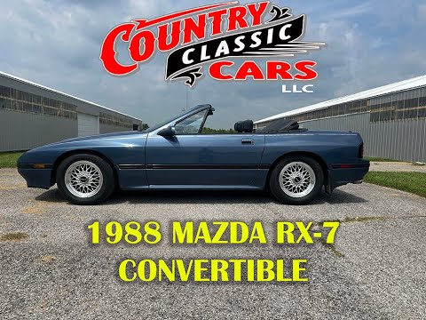 1988 Mazda RX-7 (CC-1610108) for sale in Staunton, Illinois