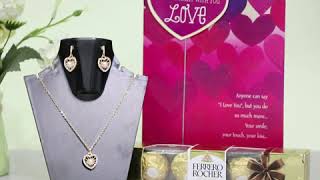 Valentine's Day Gift Combo of Necklace Set