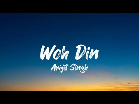 Woh Din (Lyric) | Chhichhore | Sushant, Shraddha | Pritam, Amitabh, Arijit Singh