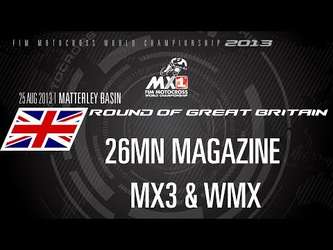 2013 MXGP of Great Britain 26mn Magazine - Motocross