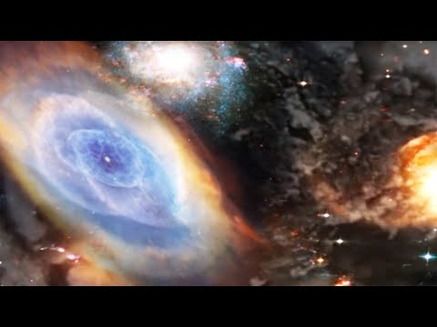 Space music | Cosmos space universe | Calabi Yau U2 | animated space visuals