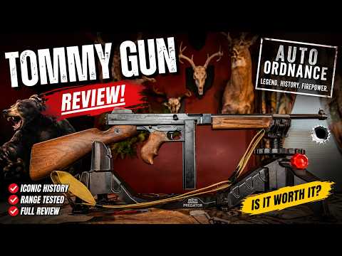 Auto-Ordnance Tommy Gun Review | Is This Legendary .45 ACP Worth It?
