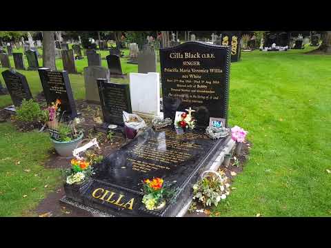 Cilla Black grave