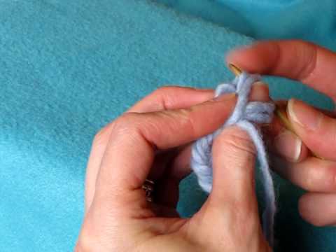 Finnish Turning Stitch (A) - Pyöräyttäen - Neulakinnas, Nalbinding