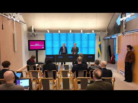 Pressträff med Socialdemokraterna om det höga elpriset