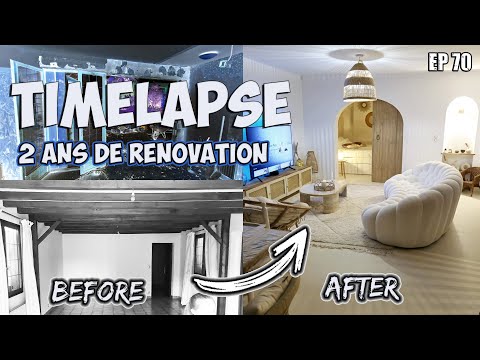 Timelapse 2 Ans de rénovation à la CasaFleury - EP 70