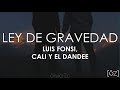 Luis Fonsi, Cali Y El Dandee - Ley De Gravedad (Letra)