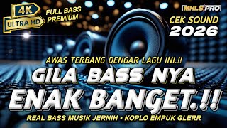 Download lagu DJ FULL BASS PALING ENAK BANGET CEK SOUND HOREG TERBARU 2026 MUSIK JERNIH KOPLO EMPUK (MHLS PRO) mp3 Download lagu DJ FULL BASS PALING ENAK BANGET CEK SOUND HOREG TERBARU 2026 MUSIK JERNIH KOPLO EMPUK (MHLS PRO) mp3