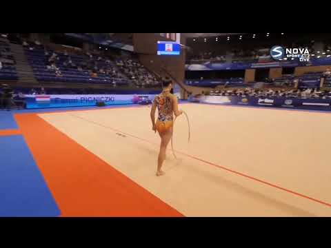 Fanni Pigniczki Hoop All-around European Championships Varna 2021