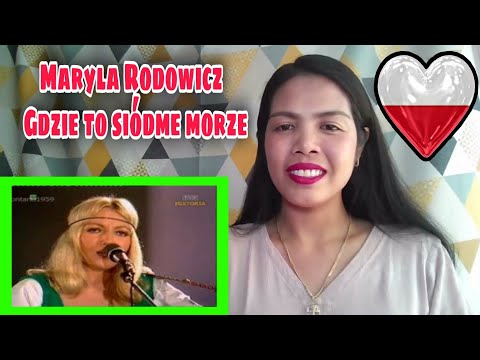 Maryla Rodowicz - Gdzie to siódme morze (TVP Sopot 1973) | REACTION