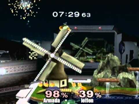 HF Lan 4 - GF - Armada (Peach) vs. leffen (Fox)