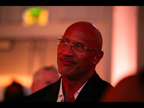 Jon M. Chu Presents Dwayne Johnson with the Entertainment Icon Award at ABFF Honors 2026