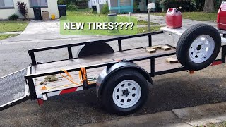 Upgrades to the 5X10 utility Trailer.  A great add on!