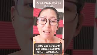 Home Credit Cash Loan Na Shookt Ako sa Interest!