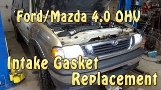 Ford 4.0l OHV intake gaskets replacement