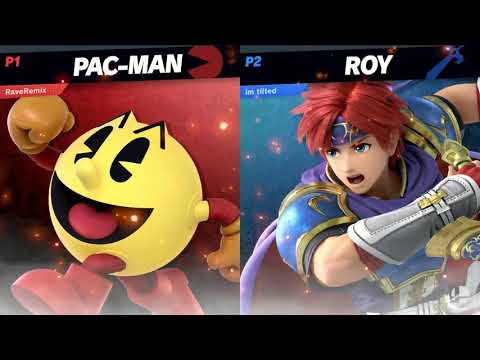 SOS 168 SSBU WR3 - Ronald (Roy) vs RaveRemix (Pac-Man)