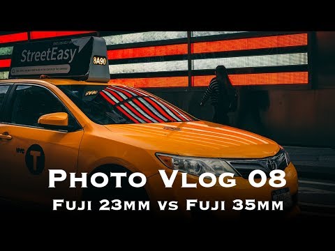 Street Photography in NYC - Fuji 23mm and 35mm