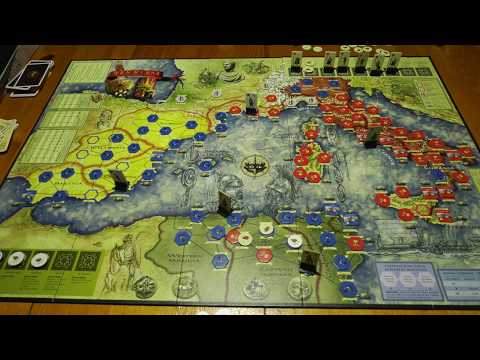 Hannibal - Boardgame Timelapse