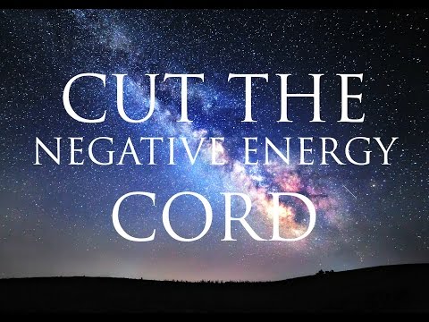 Hypnosis ➤ Cut The Cord of Negative Energy From People and Memories | Subconscious Healing Cleanse