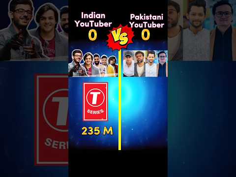 Indian youtuber vs Pakistani youtuber ❓#shorts #shortsfeed #fects