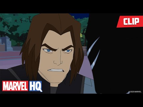 Black Panther vs. The Winter Soldier and Iron Man 🆚 | Marvel's Avengers Assemble | @MarvelHQ