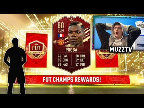 INSANE RED PLAYER PICK LUCK.. 😱 ELITE FUT CHAMPS REWARDS! #FIFA21