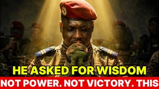 Traoré Prays Before Every Decision  This Is What He Asks God For