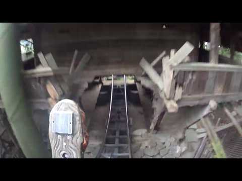 Matterhorn-Blitz Front Row On Ride Lights-On POV - Europa-Park