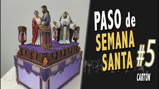 🖌🕯🧍Velas, figuras, pintar y COLOCAMOS LAS IMAGENES en el PASO de SEMANA SANTA en MINIATURA #05 🔚