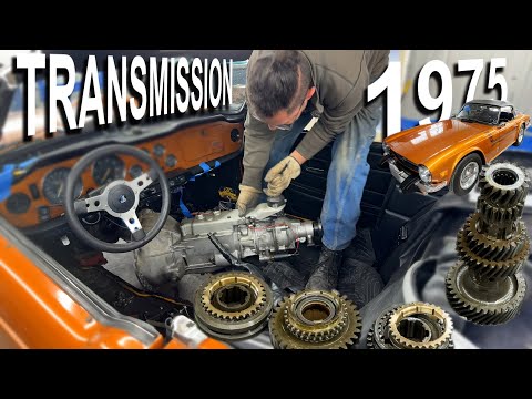1975 TR6 - Part 1 - Transmission Disassembling