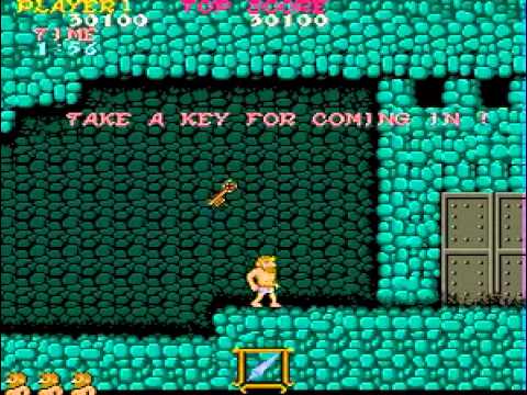 ghosts n goblins arcade walkthrough