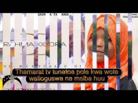 Taarifa rasimi za mazishi hizihapa