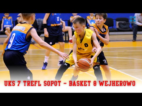 2019 POZKosz. UKS 7 Trefl Sopot - UKS Basket 8 Wejherowo | Końcówka meczu