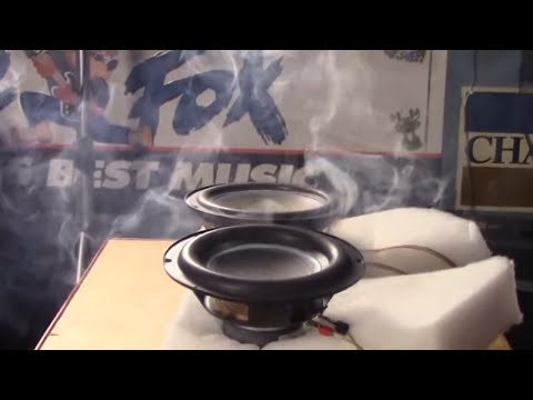 Bazooka Tube Subwoofer Teardown and Blowout