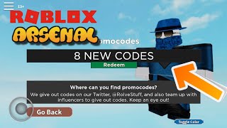 Promo Codes For Arsenal Roblox 2020