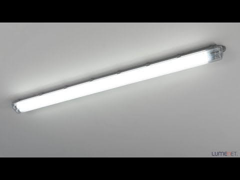 Ledvance SubMarine LED 2x19W 3500lm 4000K with 1500mm T8 LED fluorescent tube IP65