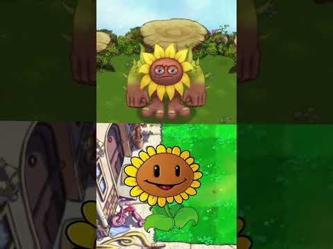 Plants VS. Zombies My Singing Monsters Comparison #mysingingmonsters #msm #plantsvszombies #pvz