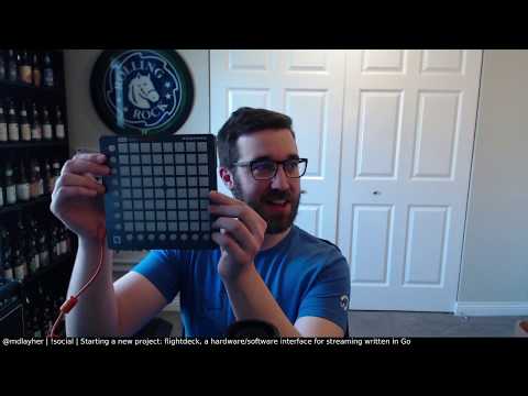 New project: flightdeck, a hardware/software interface for streaming written in Go (May 16, 2020)
