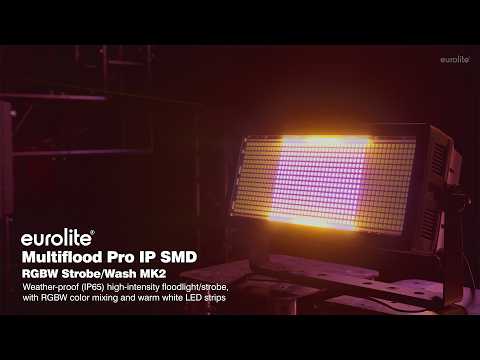 EUROLITE Multiflood Pro IP SMD RGBW Strobe/Wash MK2