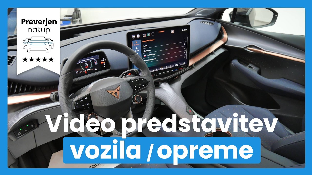 Cupra Tavascan BEV ADRENALINE FIRST ED AUTO - DOBAVA JULIJ 2026