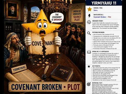 Yirmiyahu (Jeremiah) Perek 11 video thumbnail