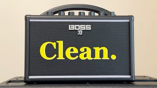 Video thumbnail for Boss Katana Mini: 6 Steps for a Great CLEAN Tone (DEMO) by 5 Minute Music