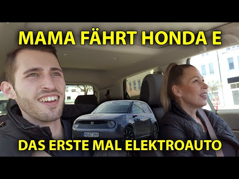 HONDA E 2021 - MAMA fährt das erste Mal im Elektroauto!