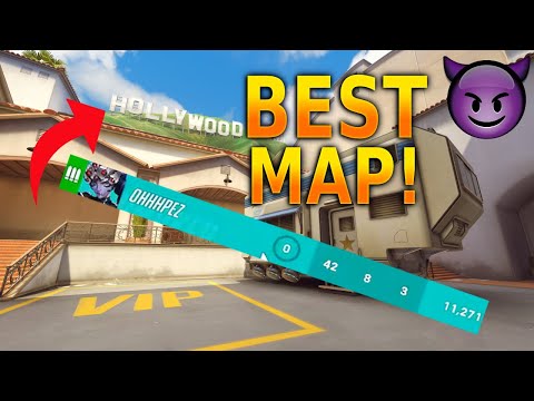 The BEST Widowmaker Map in OW2! (42-3 OWNAGE)
