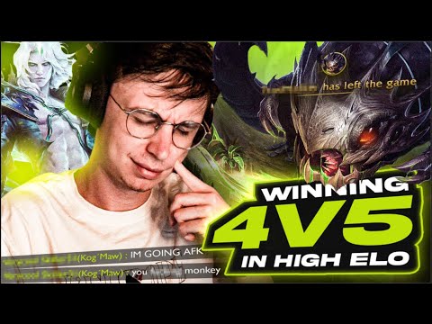 I WON A 4V5 IN HIGH ELO - STREAM HIGHLIGHTS - CAEDREL