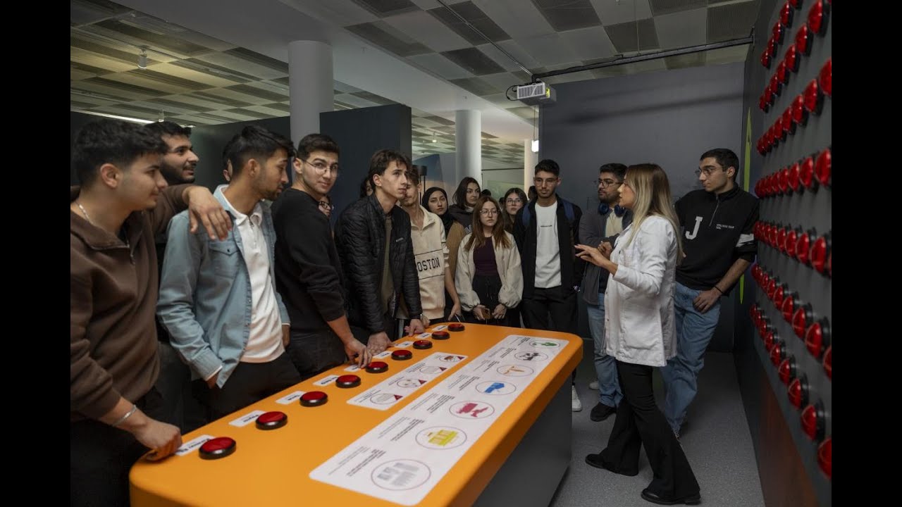 BÜYÜKŞEHİR MERCAN BİLİM MERKEZİ, TARSUS ÜNİVERSİTESİ ÖĞRENCİLERİNİ AĞIRLADI