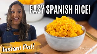 How to Make Spanish Yellow Rice in the Instant Pot | Rice Recipes | Chef Zee Cooks