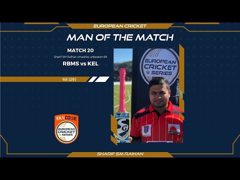 SHOT! Sharif SM Raihan super batting in Rome