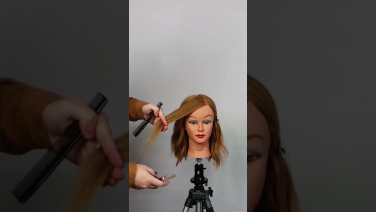 How to cut a side fringe