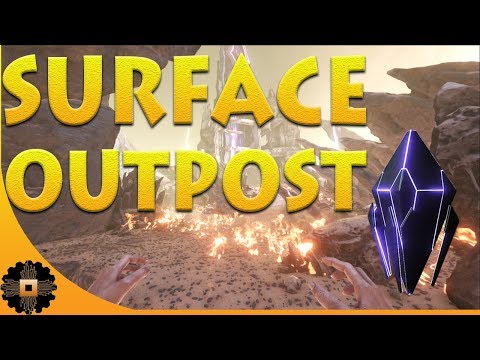 SURFACE OUTPOST! HOW TO BUILD YOUR OWN BASE ON THE SURFACE. Ark Aberration Ep. 25
